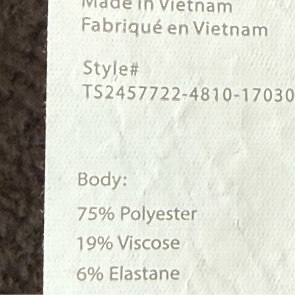 Fabletics Womens Scrub Top Navy Blue MotionTech V Neck Stretch Pockets Size S - Picture 7 of 7